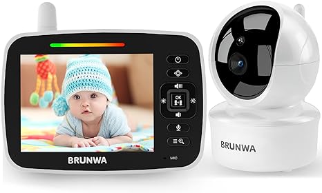 BRUNWA Baby-Monitor-with-Camera and Audio