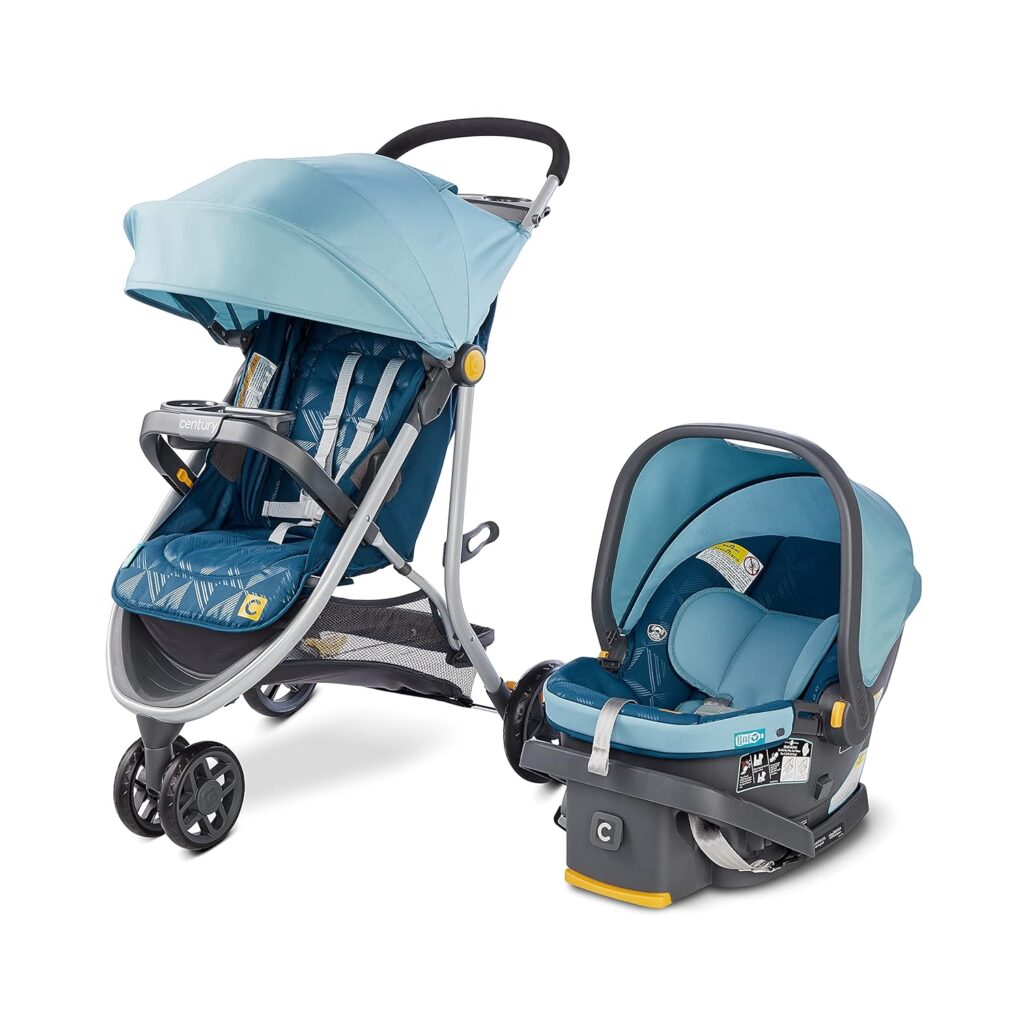 Century Stroll on 3 Wheel 2 in 1 Lightweight Travel System