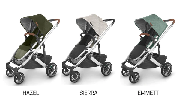 Color Variations of UPPAbaby Cruz V2 Stroller