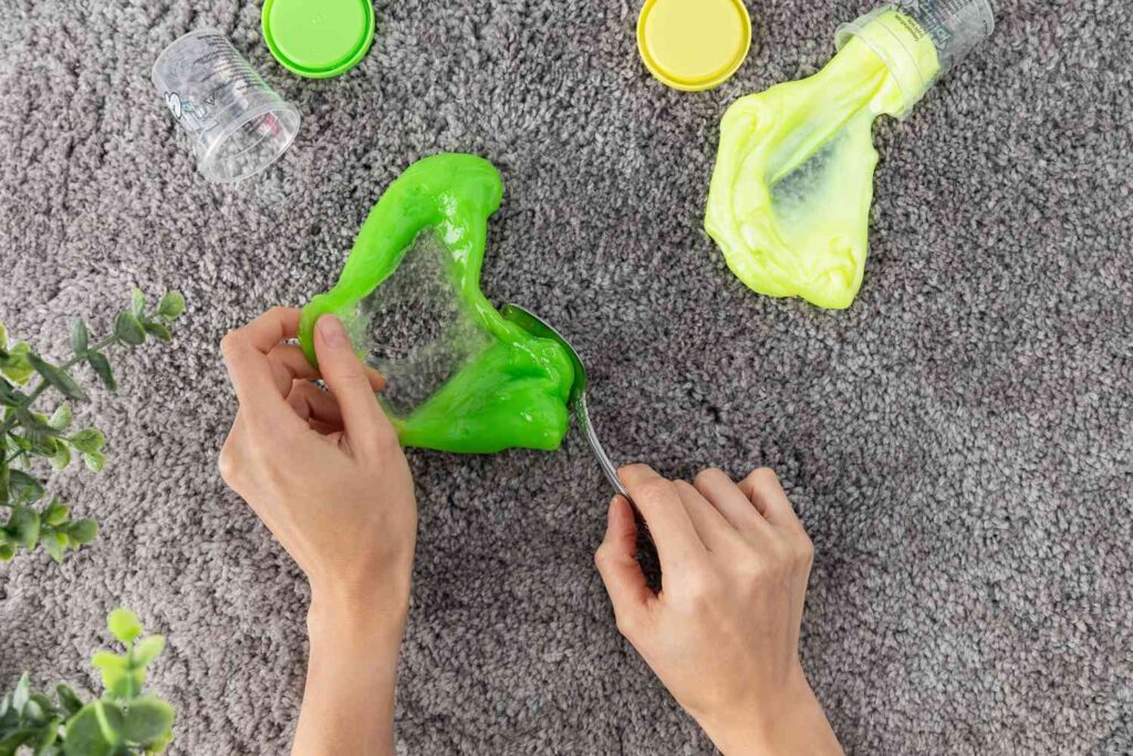 How to Get Slime Out of the Carpet