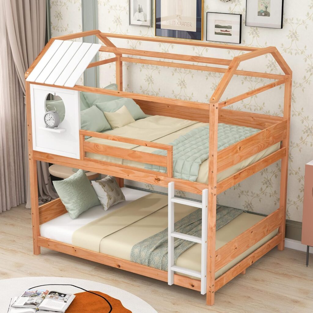 Merax Full Over Full House Bunk Bed