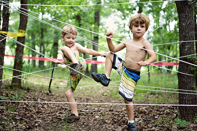 Mud Hurdle Run