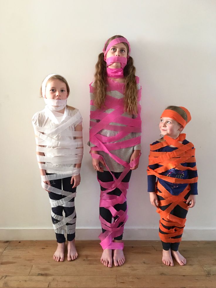 Mummy Wrap Race