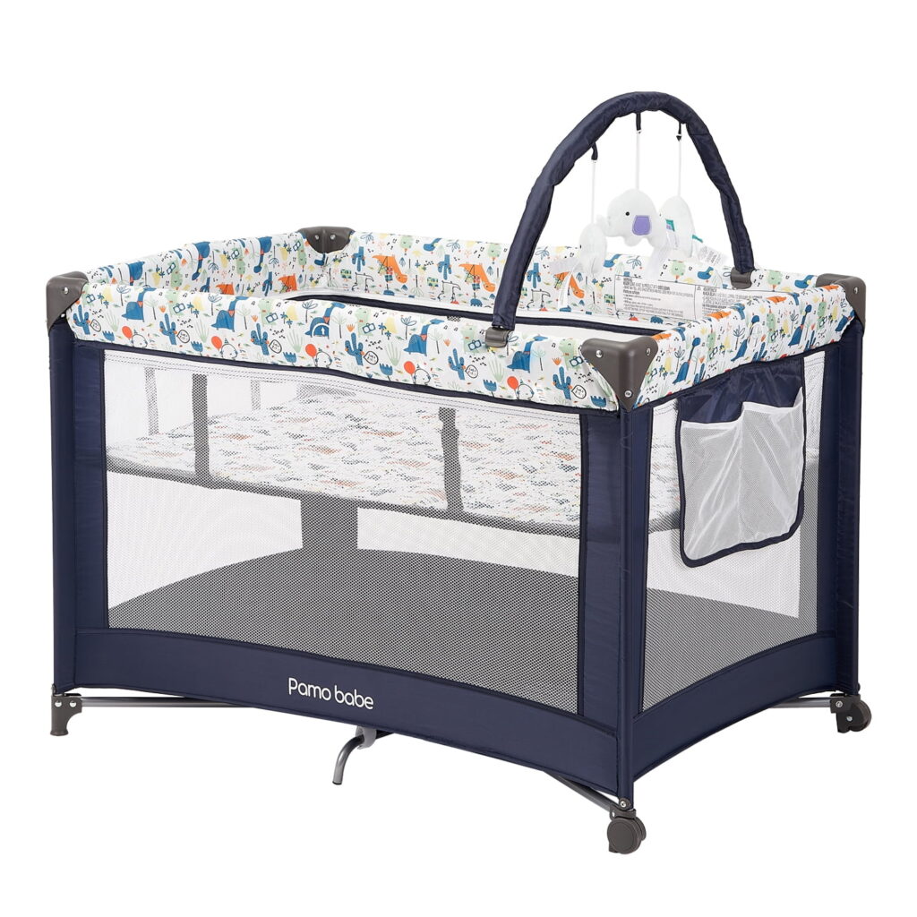 Pamo Babe Portable Playard Crib