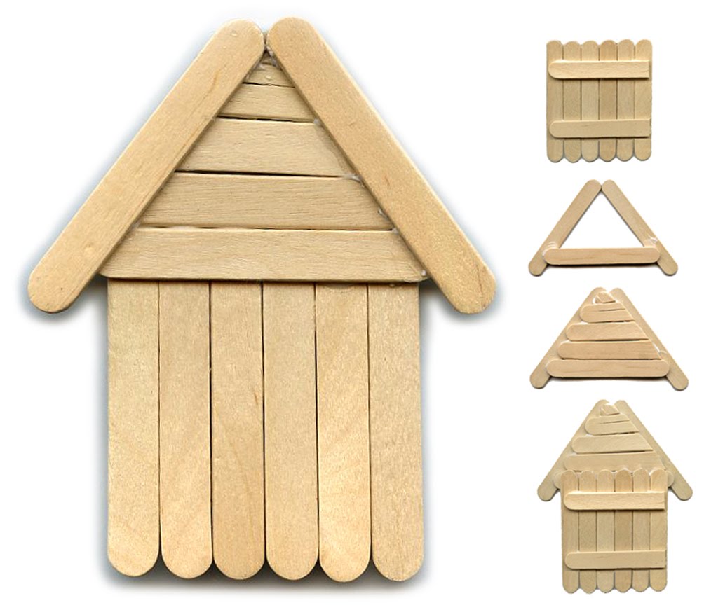 Popsicle Stick Building