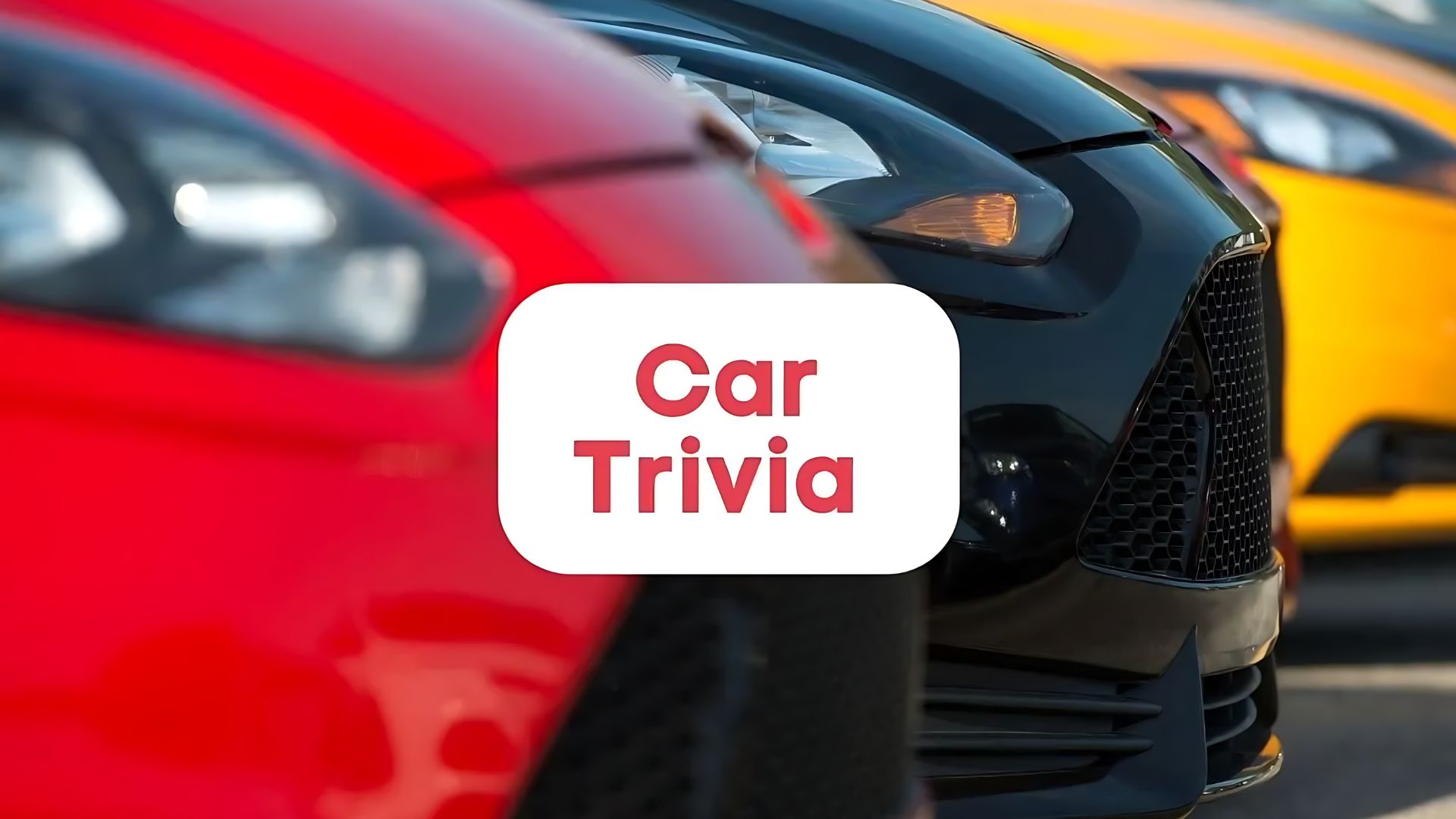 Surprising Cars Trivia Questions & Answers