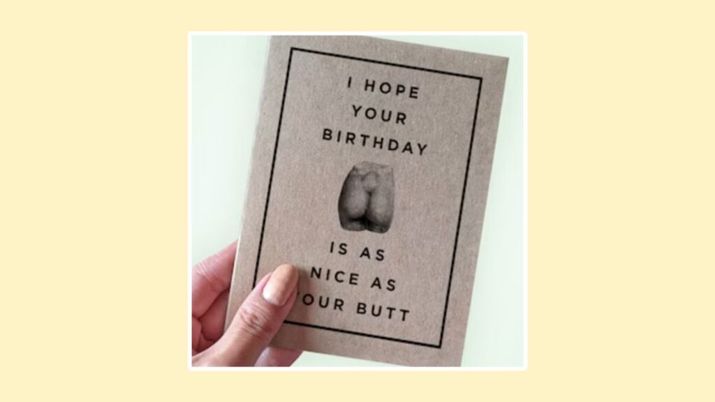 Birthday Butt Puns