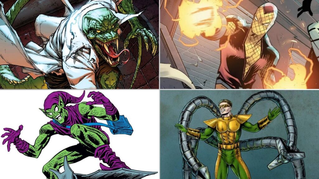 Iconic Spiderman Villains