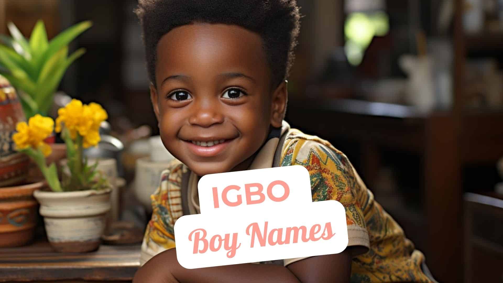 Top 371+ Latest Igbo Names for Baby Boys - Meredith Plays