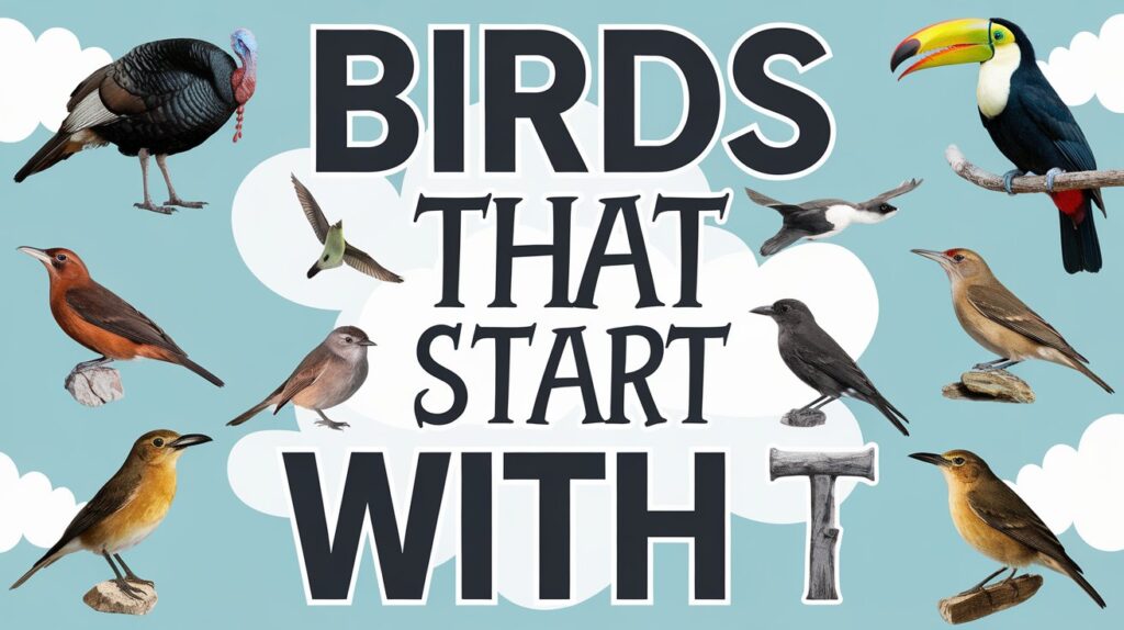 birds that start with t