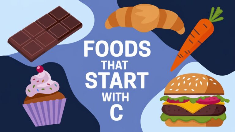 food that starts with c