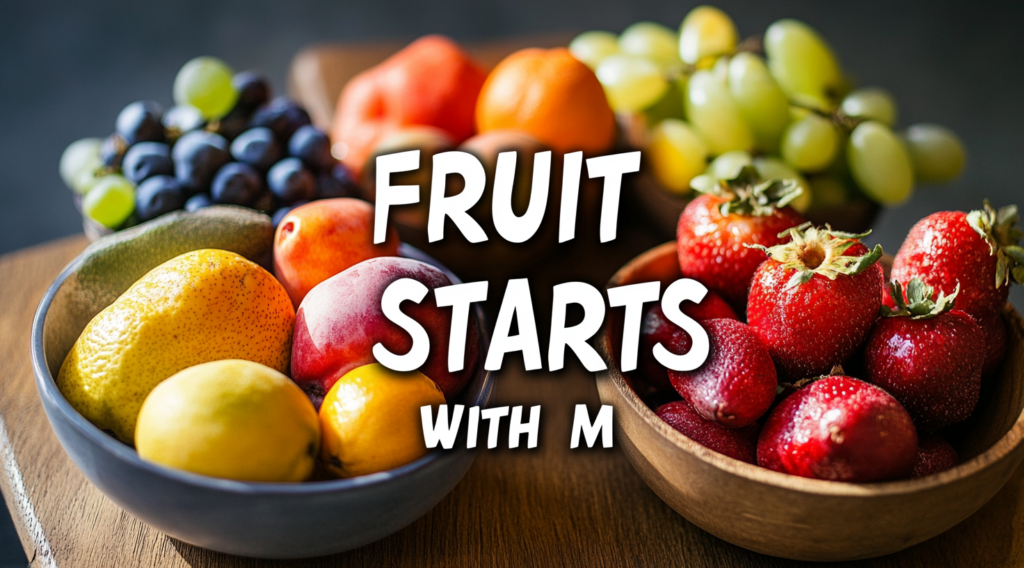 fruit that starts with m