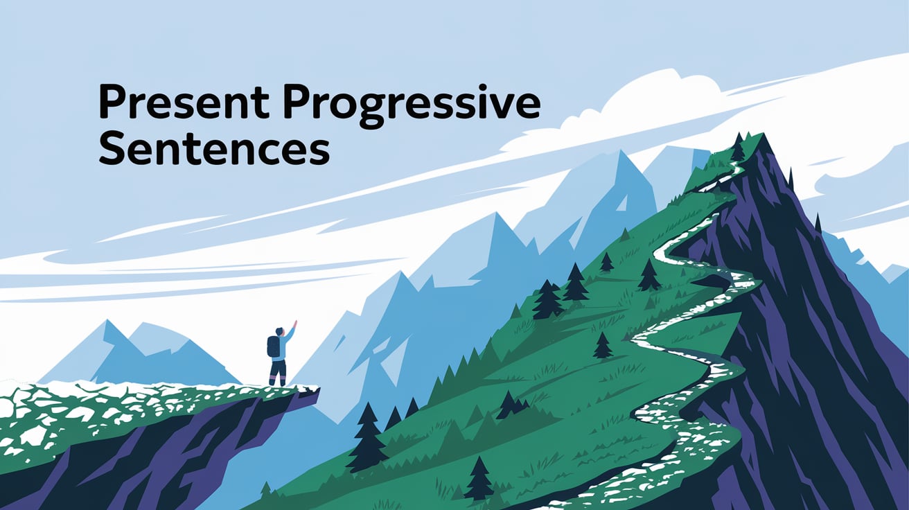 177 Examples of Present Progressive Sentences