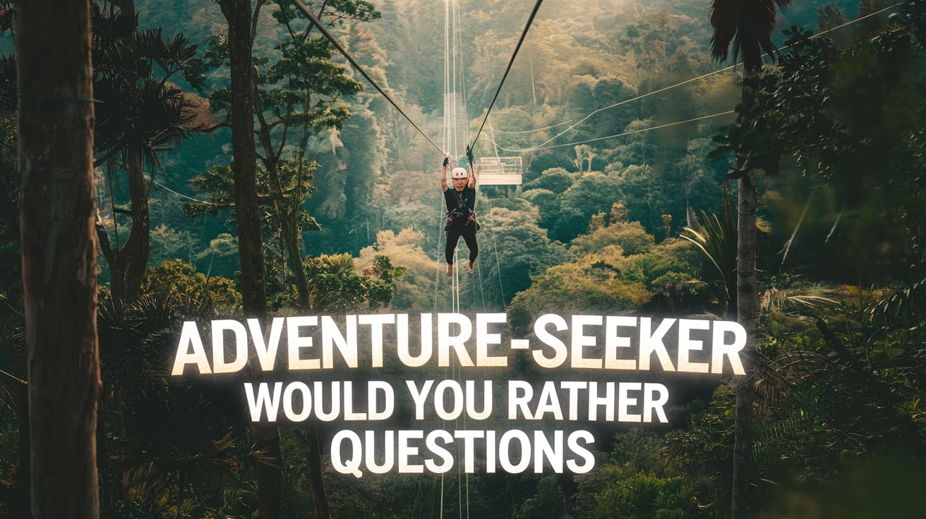 Adventure-Seeker 'Would You Rather' Questions