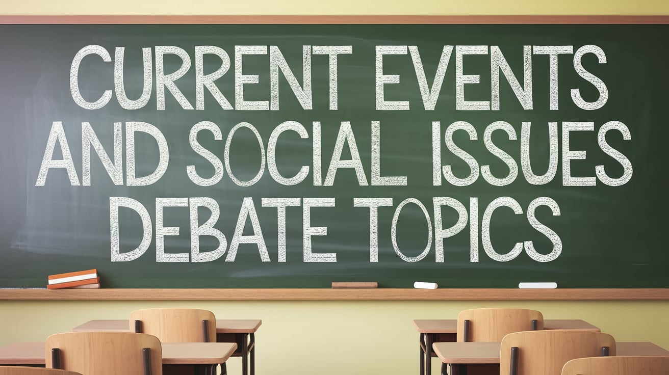 Current Events and Social Issues Debate Topics