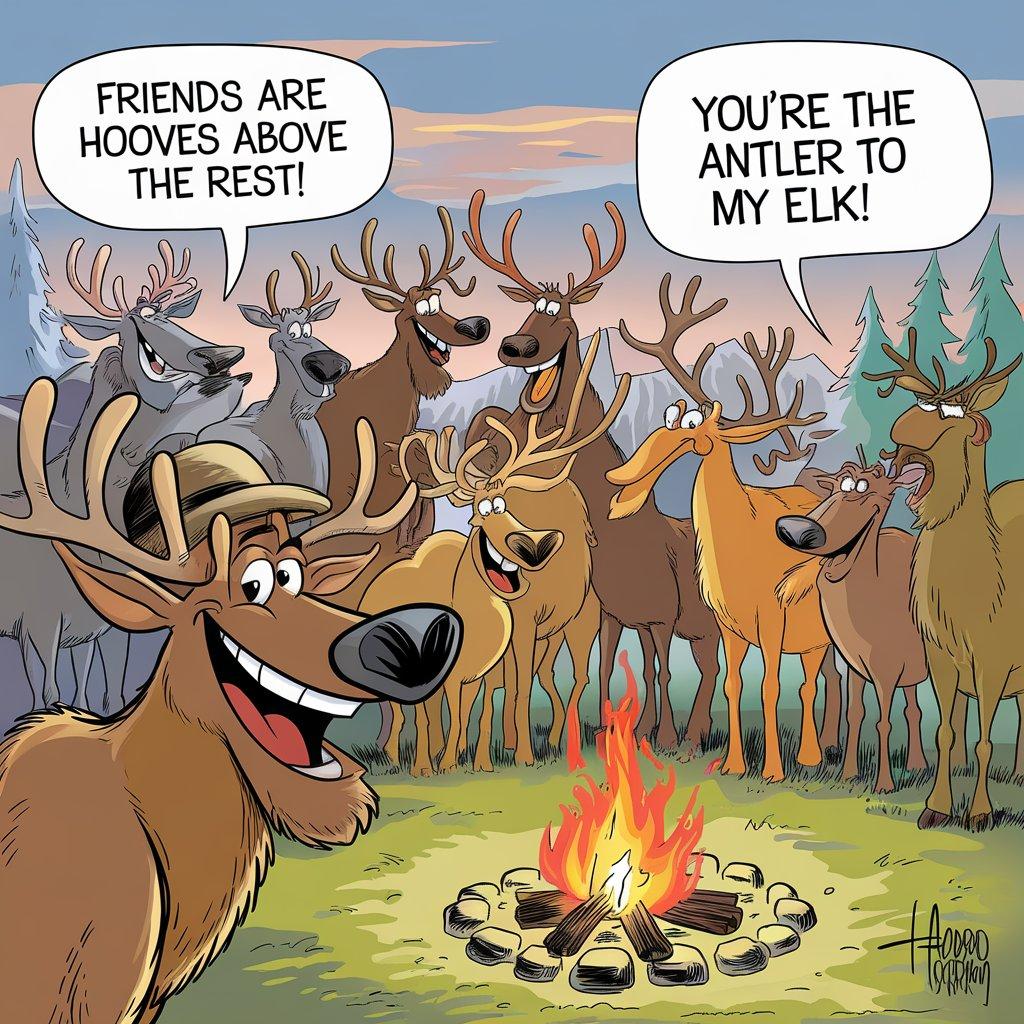 Elk_and_Friends_Puns