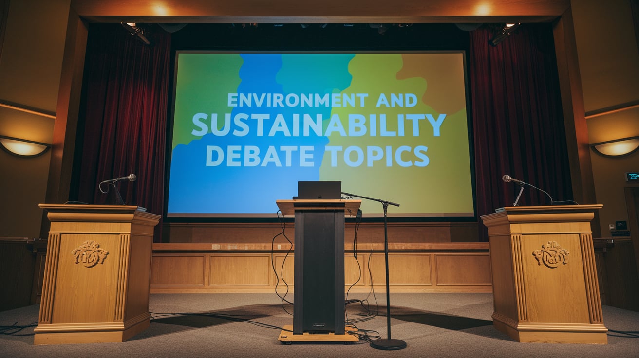 Environment and Sustainability Debate Topics