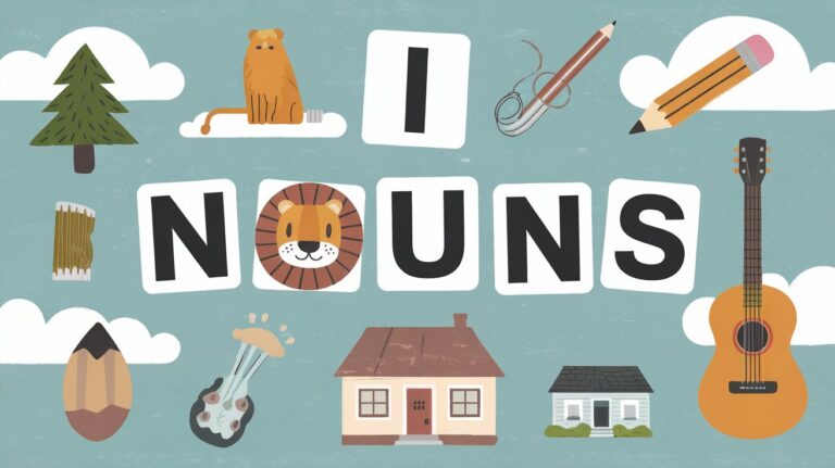 Examples of I Letter Nouns