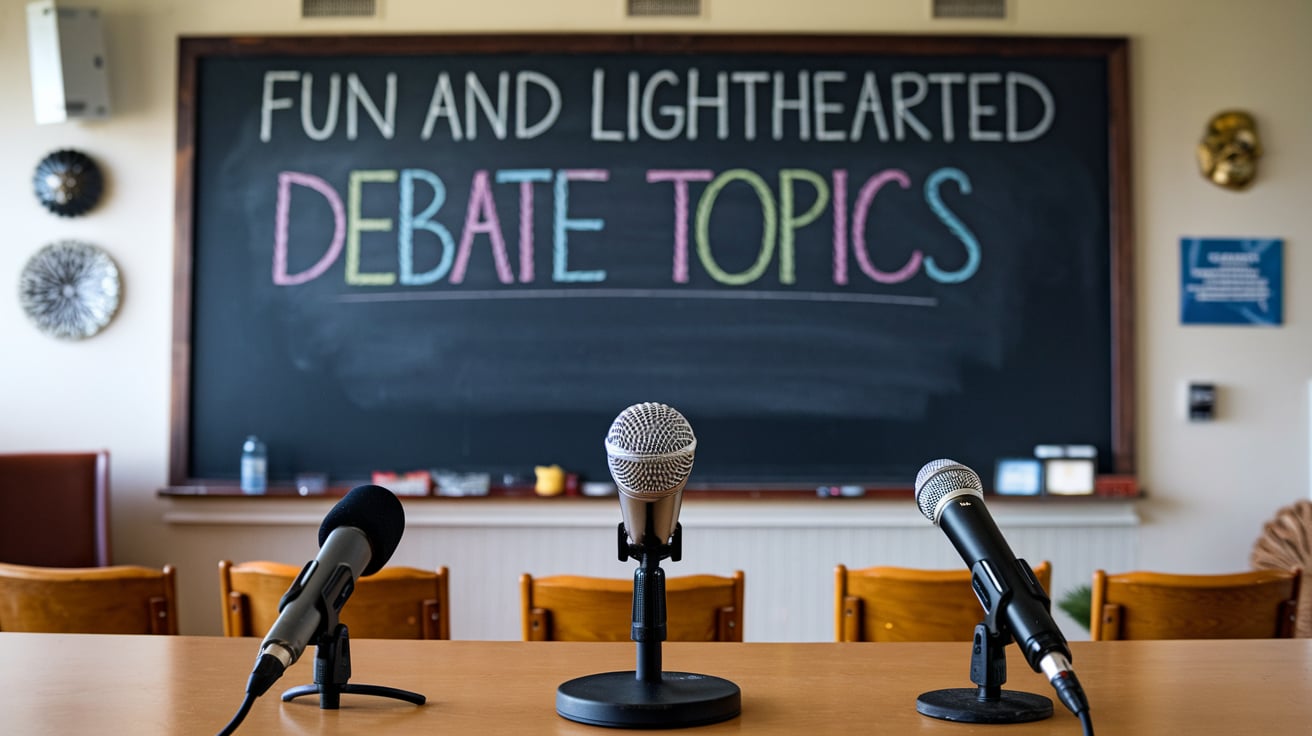 Fun and Lighthearted Debate Topics