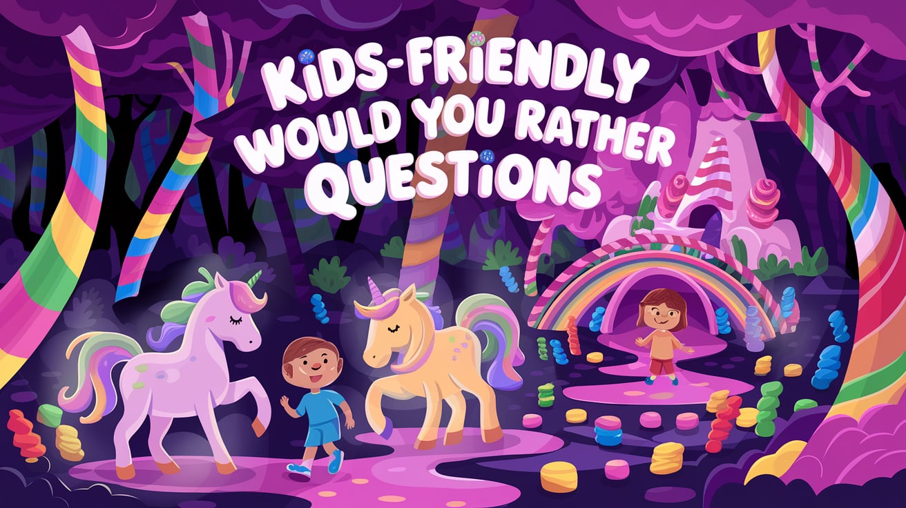 Kids-Friendly 'Would You Rather' Questions