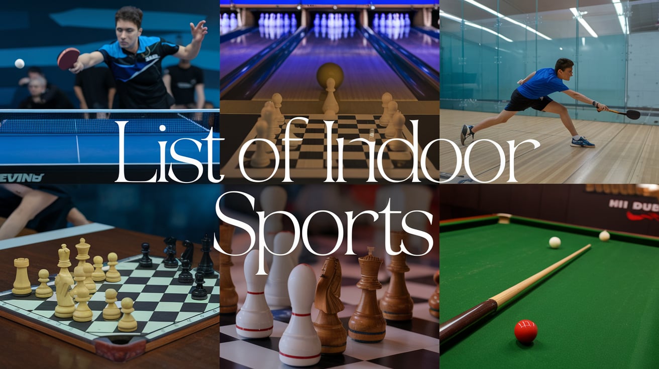 List of Indoor Sports