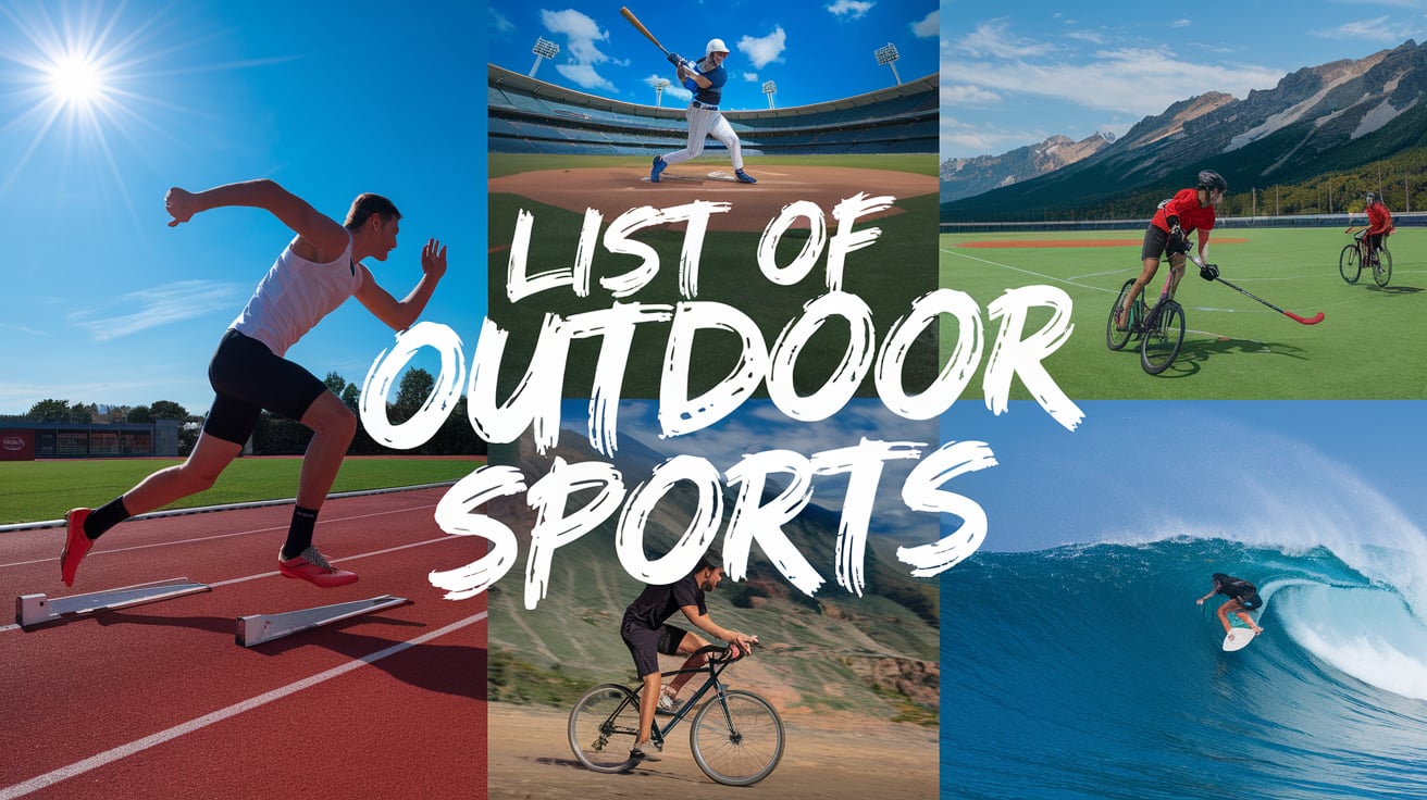 List of Outdoor Sports