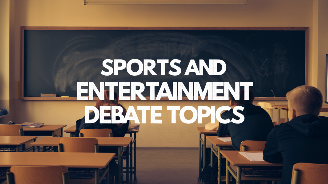 Sports and Entertainment Debate Topics