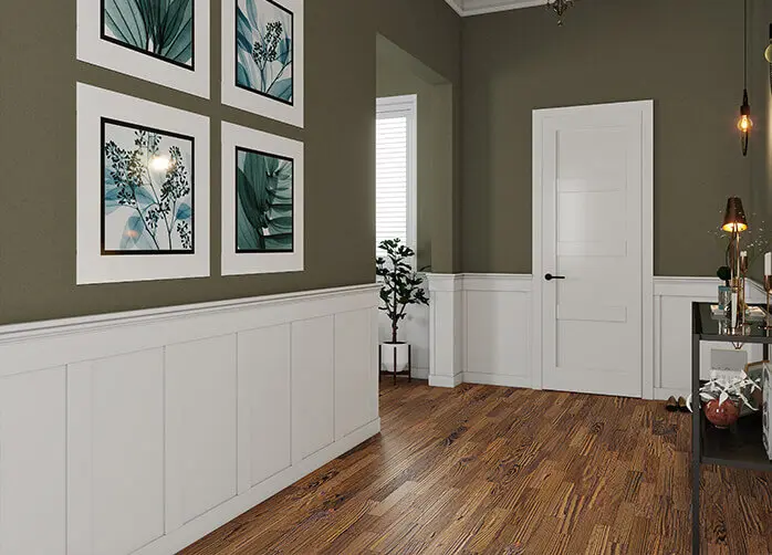 Traditional Wainscoting for a Timeless Look