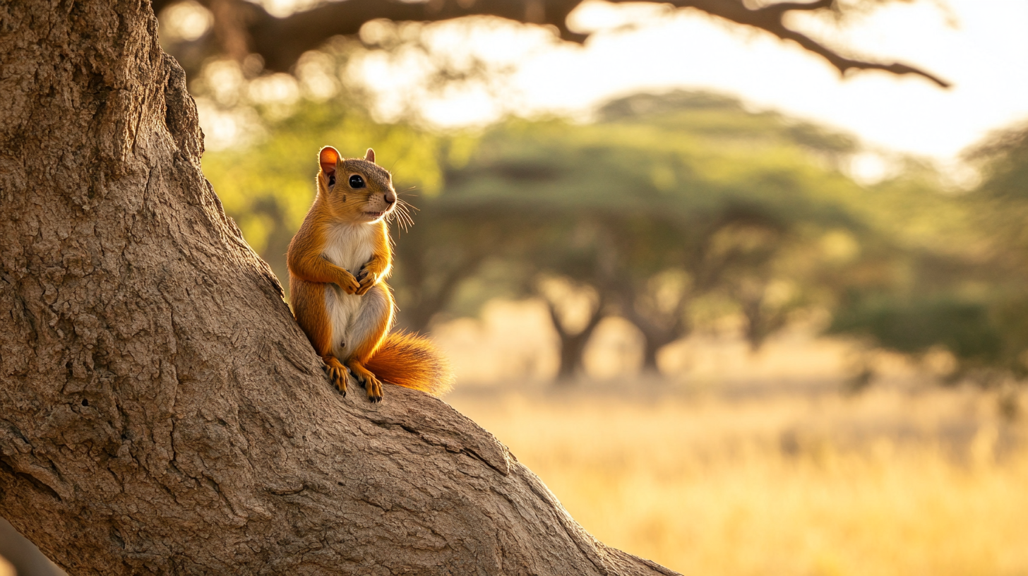 Zanj Sun Squirrel