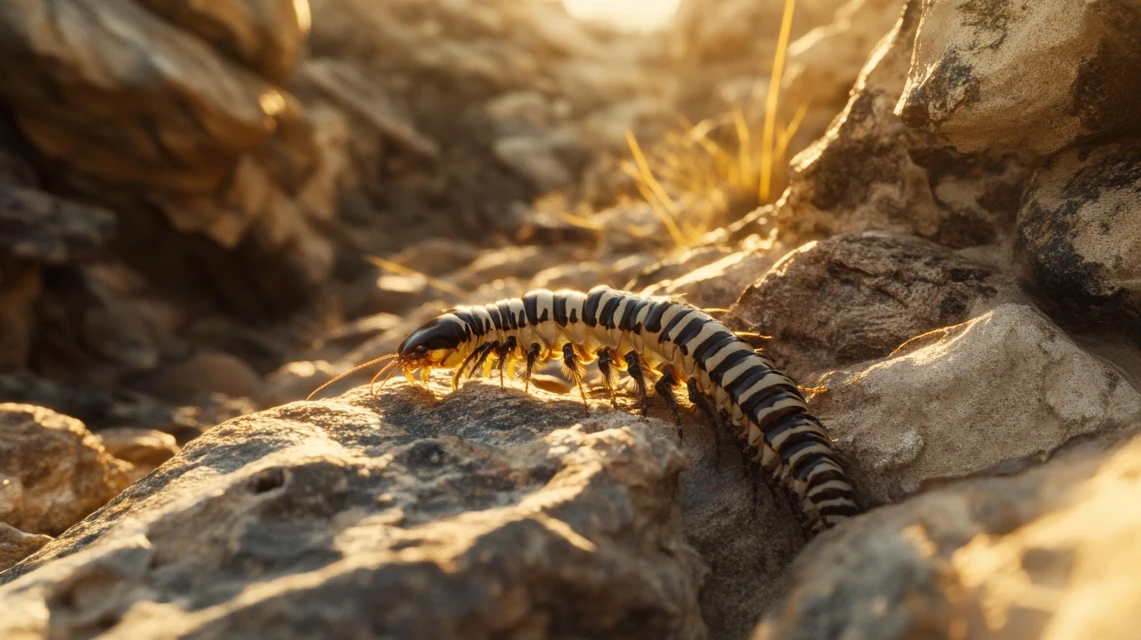 Zebra Centipede