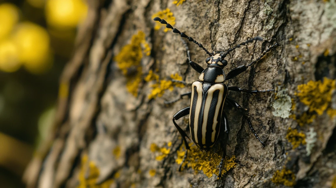 Zebra Longhorn Beetle