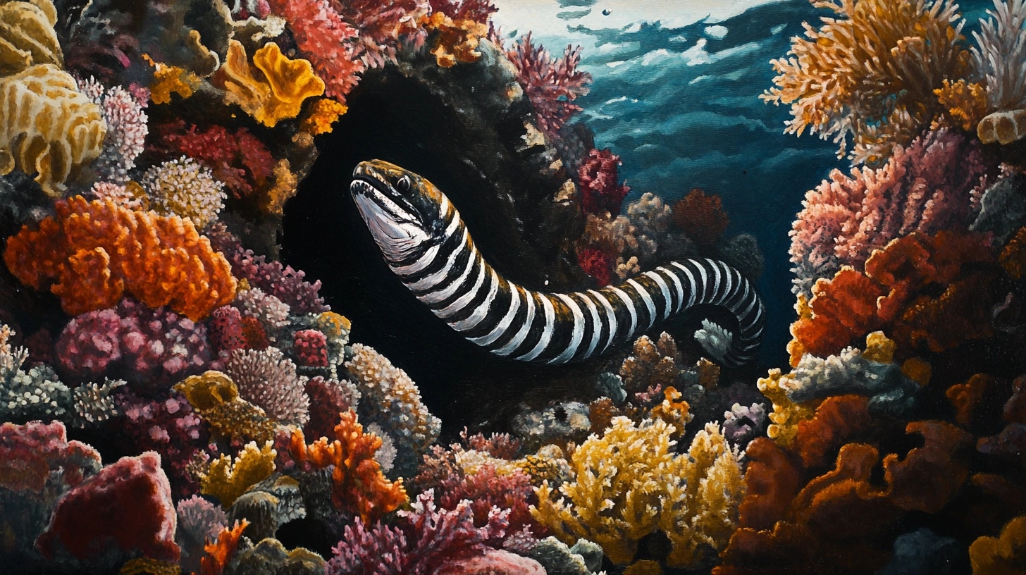 Zebra Moray Eel