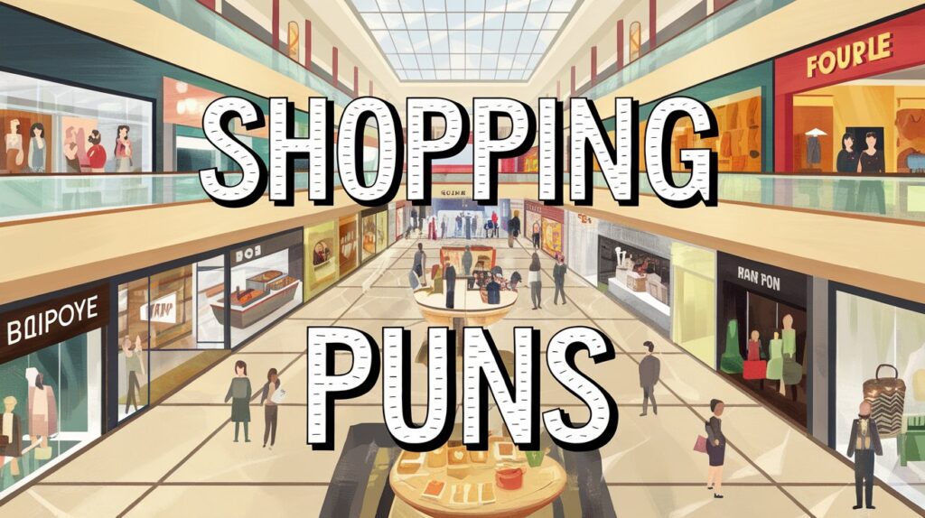 shopping puns