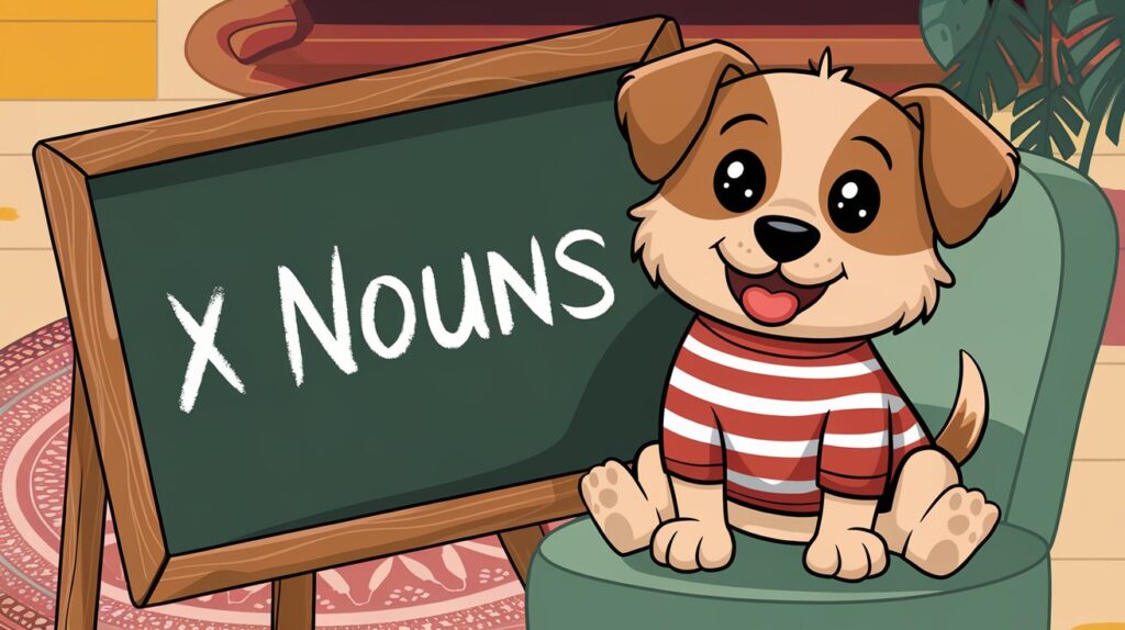 x nouns