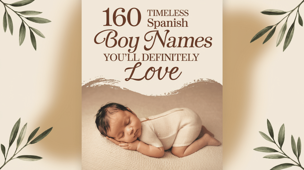 160 Elegant Spanish Boy Names You’ll Definitely Love