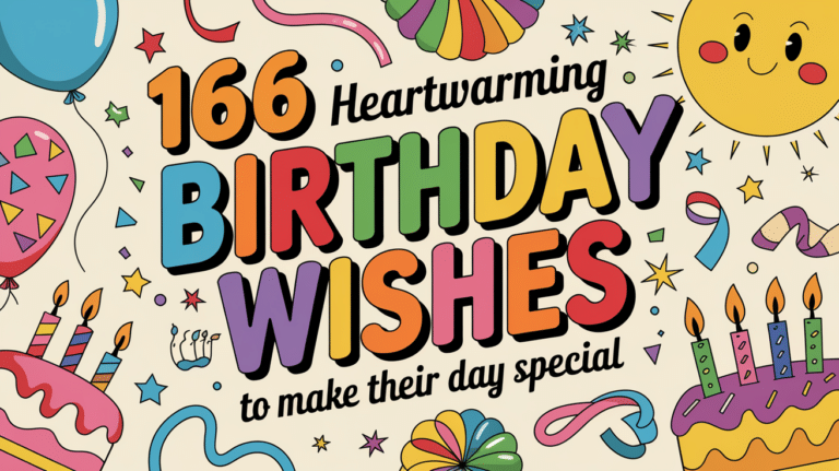 166 Birthday Wishes for Kids to Make Their Day Special