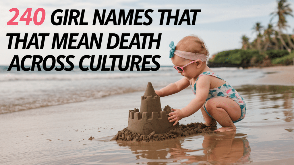 240 Girl Names that Mean Death Across Cultures