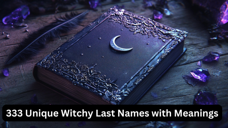 333 Unique Witchy Last Names with Meanings