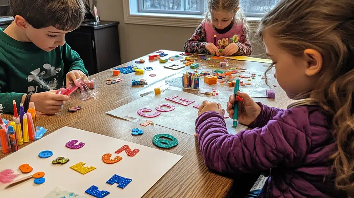 Alphabet Art Station