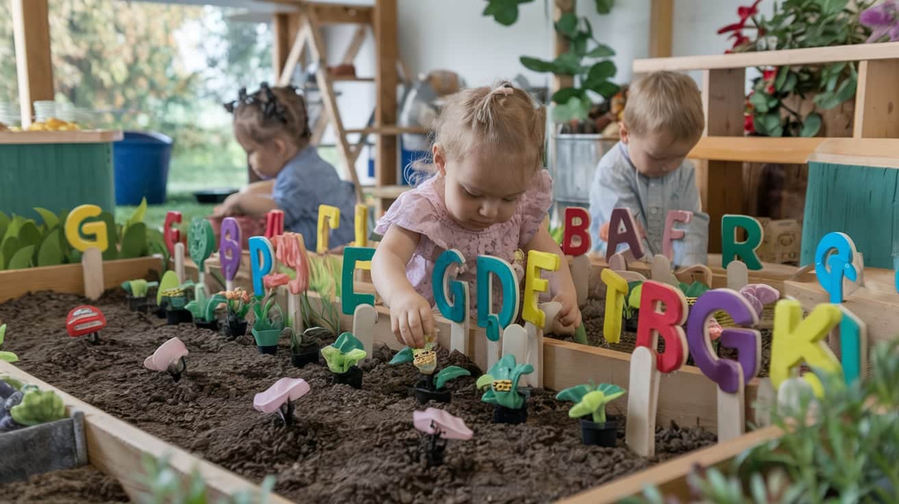 Alphabet Garden Planting