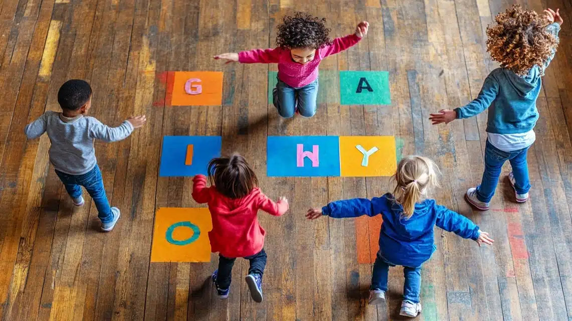 Alphabet Hopscotch