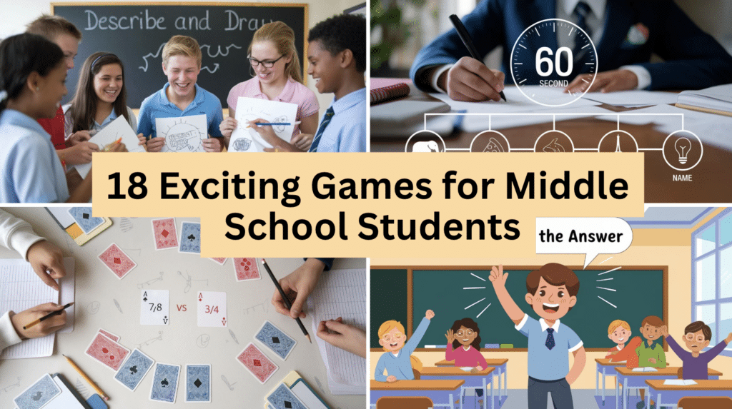 Exciting Games for Middle School Students