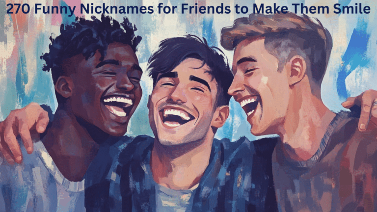 270 Funny Nicknames for Friends to Make Them Smile