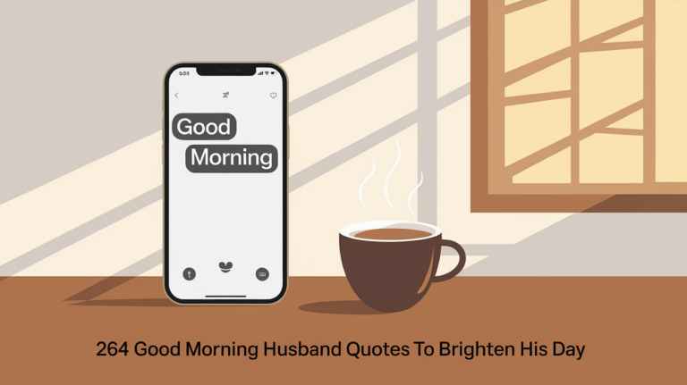 Good Morning Husband Quotes to Brighten His Day