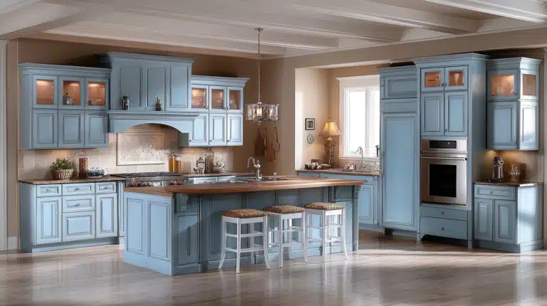 How to Simplify Pastel Blue Kitchens