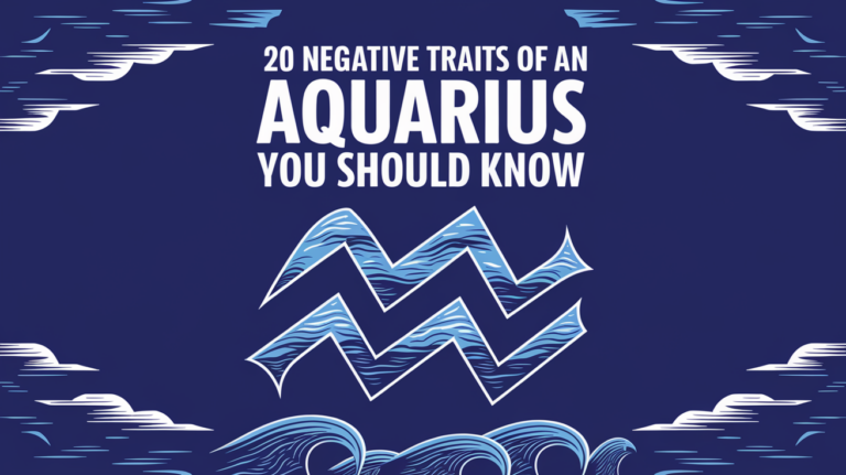 Negative Traits of an Aquarius You Should Know