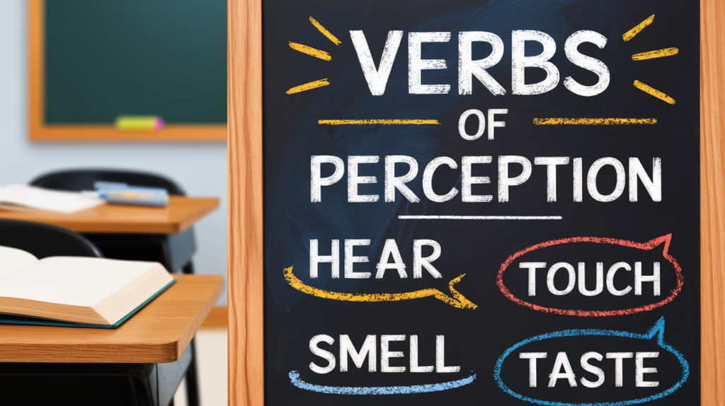 Verbs of Perception to Enhance Your Writing