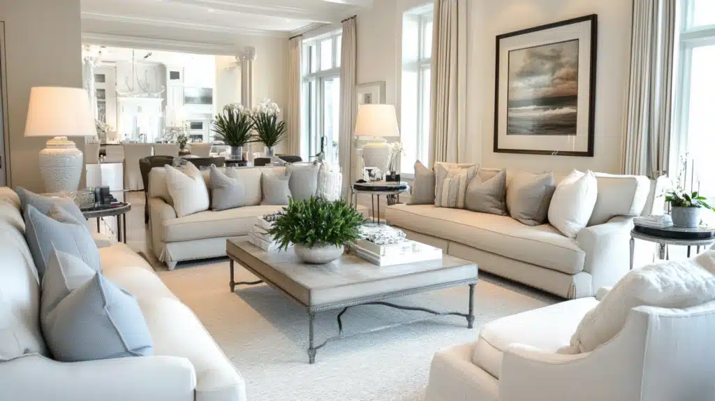 Stylish Ways To Create A Cozy And Organized Space For Living Room Families