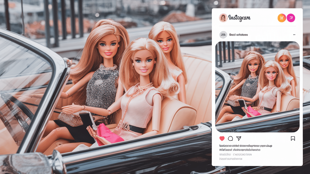 Barbie- Inspired Social Media Captions