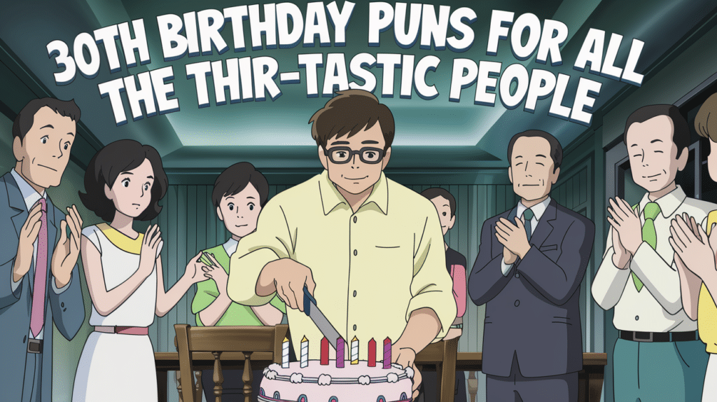 Birthday Puns for All the Thir-tastic People